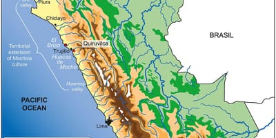 Перу географија мапа