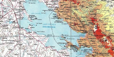 Карта на езерото titicaca Перу 