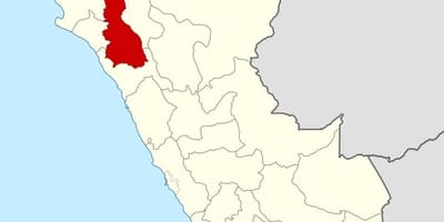 Карта на cajamarca Перу