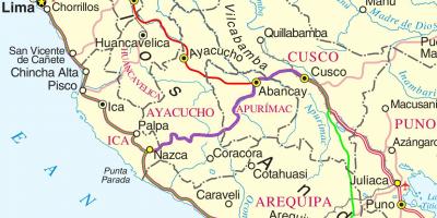 Карта на cusco Перу
